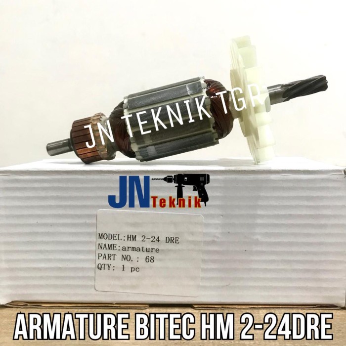 Armature Rotor Bitec Hm 2-24 Dre Angker Mesin Bor Beton Bitec Hm 2-24 Promo Terbaru