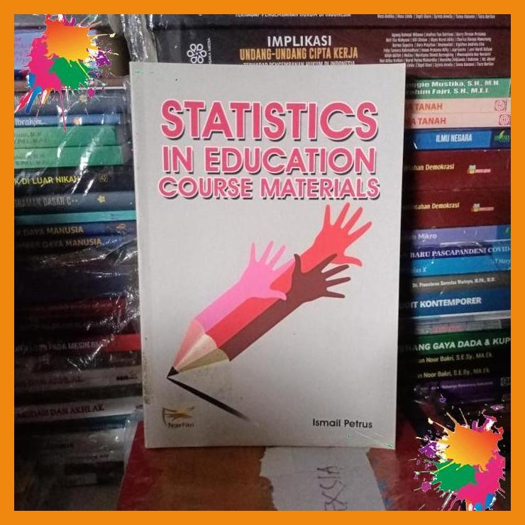 

original buku statisicsin education course materials [fany]
