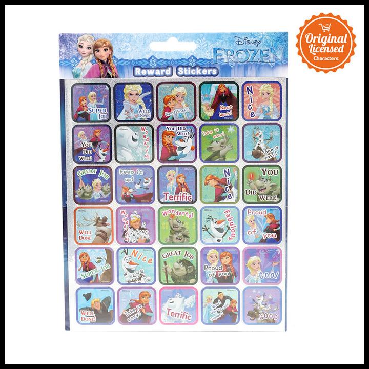 

DISKON FROZEN REWARD LASER STICKER !