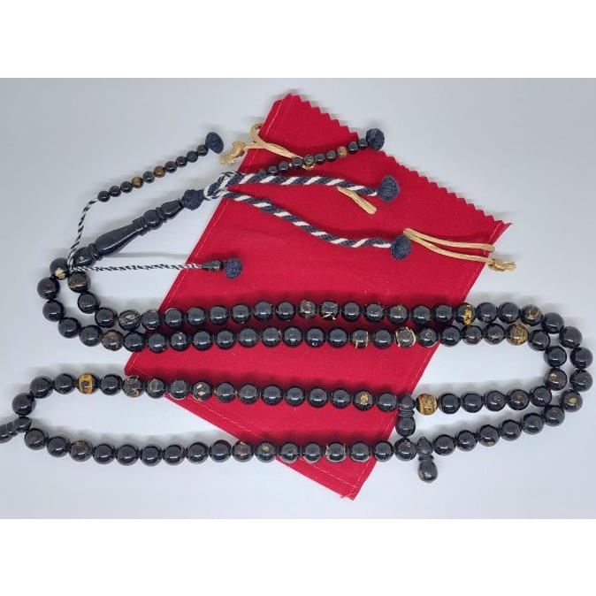 TASBIH YUSER LAUT MERAH ISI 100 BUTIR ORIGINAL MESIR
