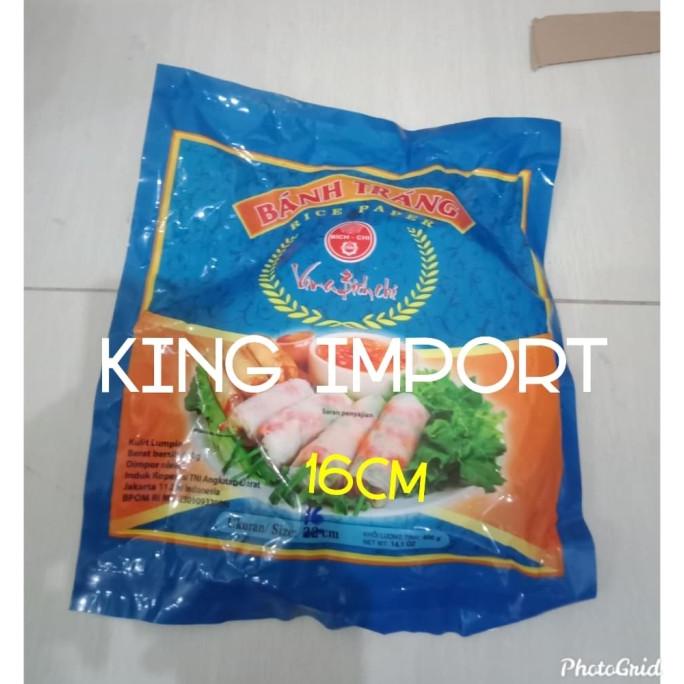 

Kulit lumpia Asli vietnam Banh Trang 16cm Rice Paper