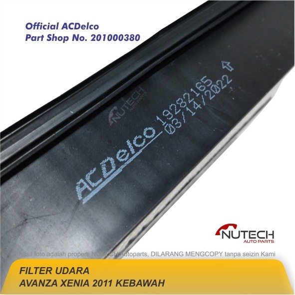 Filter Udara Air Avanza Xenia 2011 Kebawah Ori Best Deal