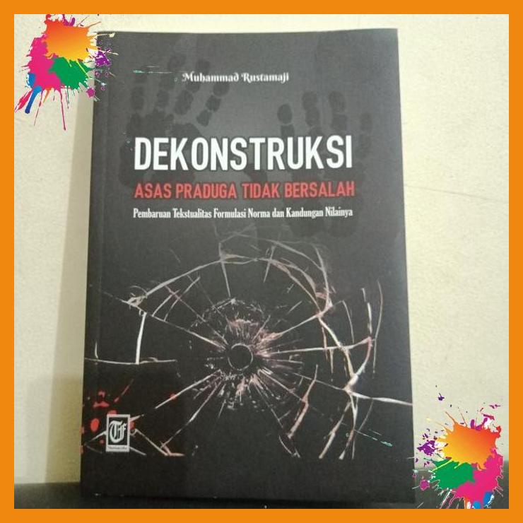 

original buku dekonstruksi asas praduga tidak bersalah [fany]