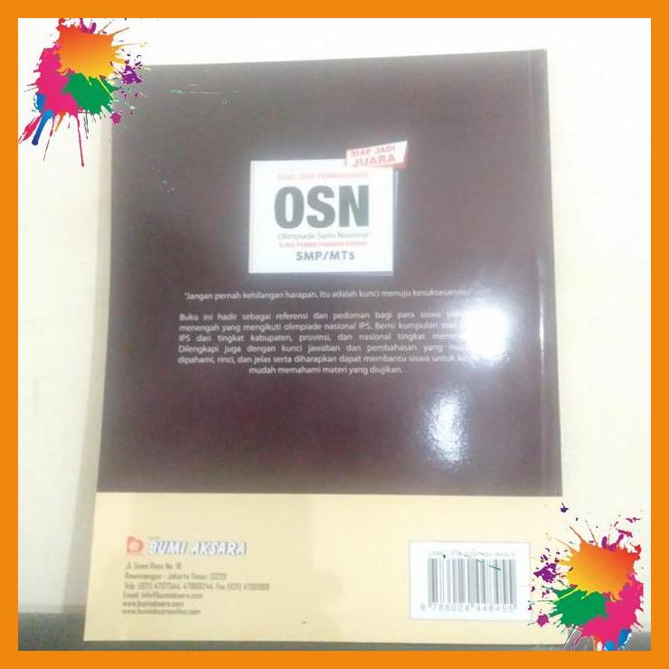 

original buku siap jadi juara soal dan pembahasan osn ips [fany]