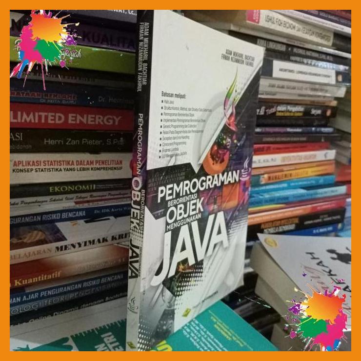 

pemrograman berorientasi objek menggunakan java [fany]