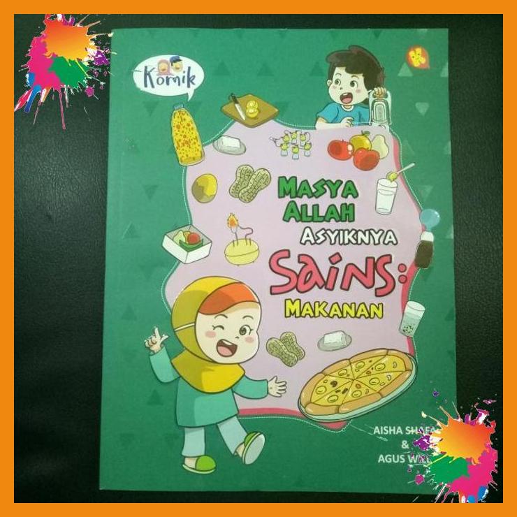 

original buku komik masya allah asyiknya selains makanan [fany]