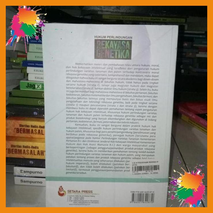 

original buku hukum perlindungan rekayasa genetika [fany]