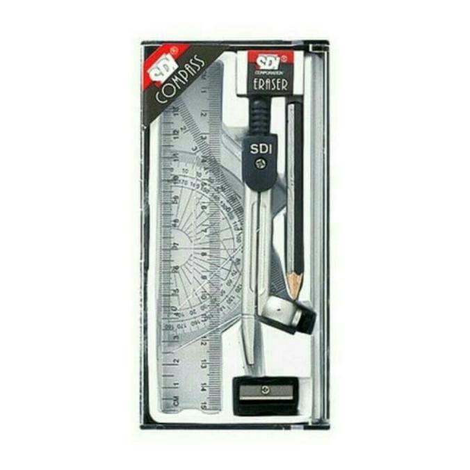 

New Sale Jangka/Compass Penggaris Set Sdi Berkualitas