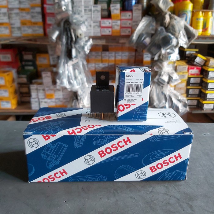 relay lampu bosch/relay kaki 4 12V-30a BOSCH BEST