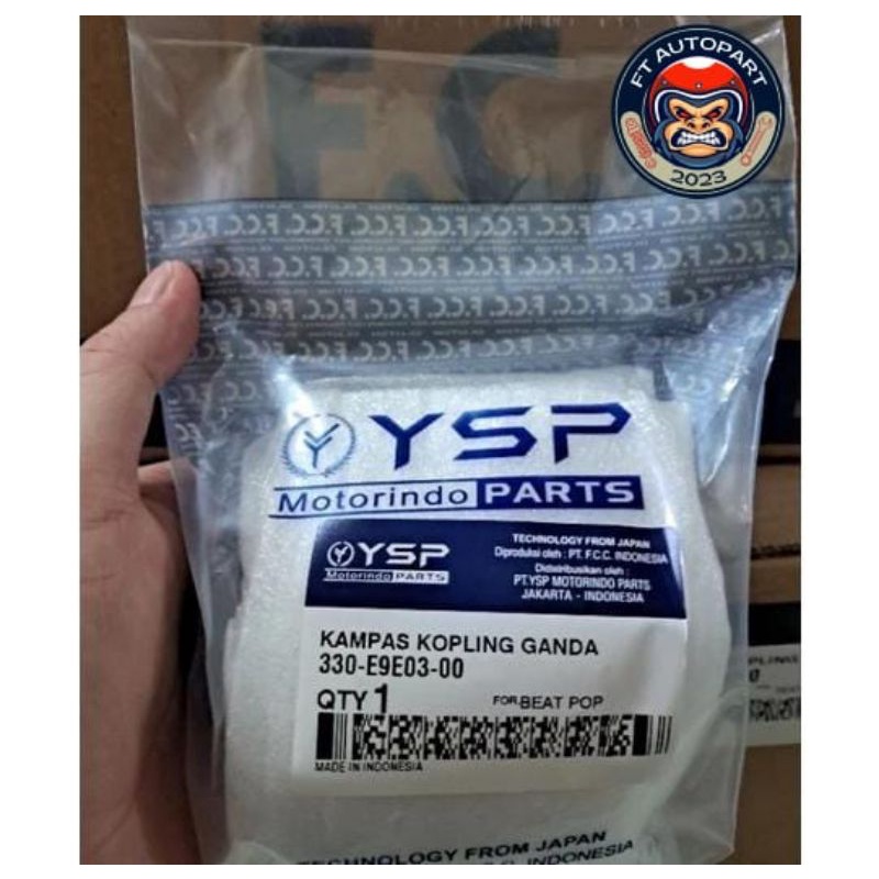 Kampas Ganda Beat PoP, Beat FI New K44 Original FCC