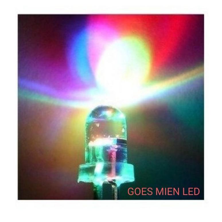 Flash Sale led 5 mm 3 warna rgb per 100 biji 