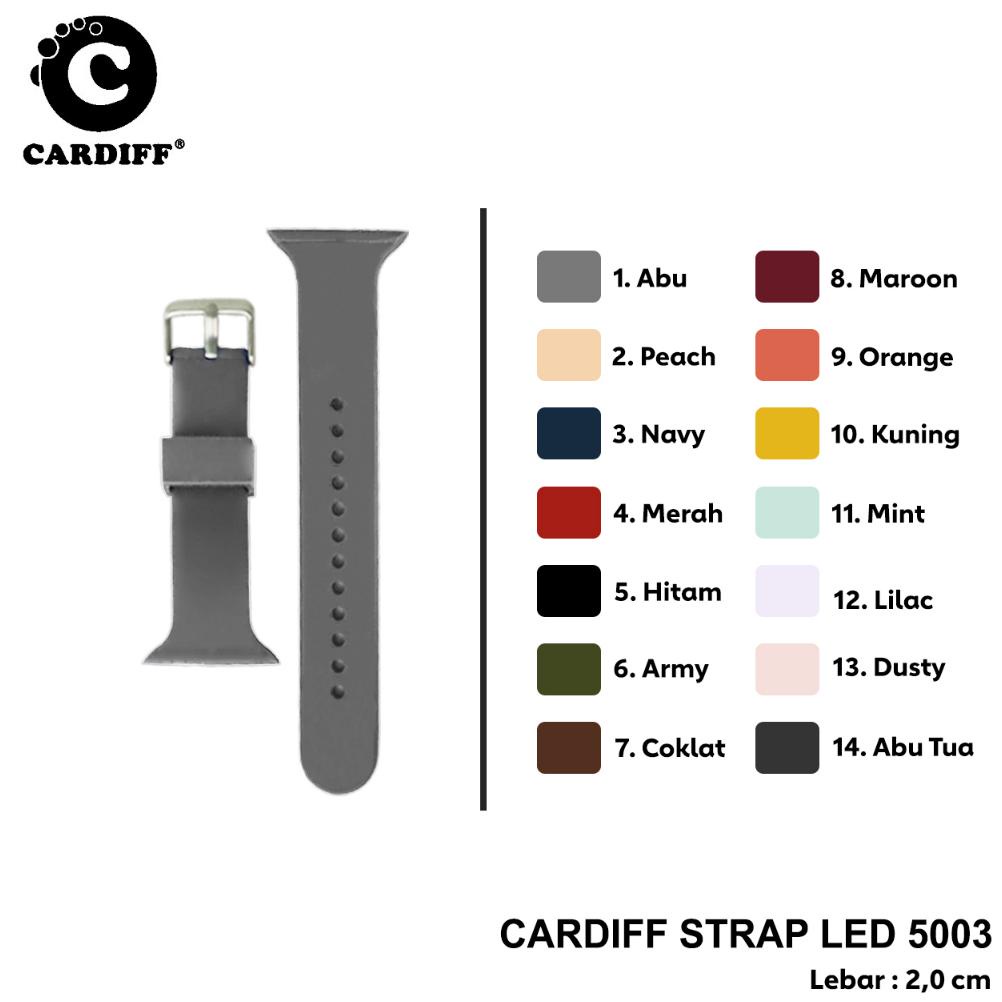 Hot Sale - CARDIFF Strap LED 5003 Original Tali jam tangan LED