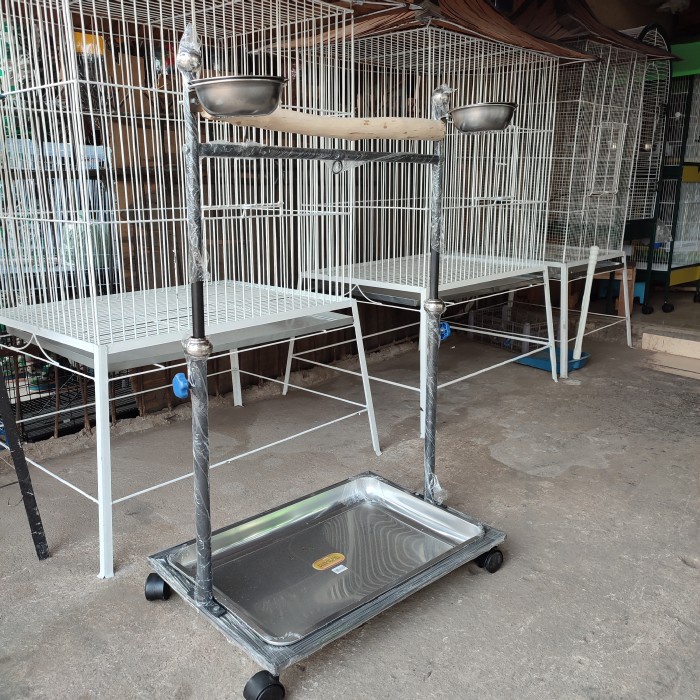 Promo Tangkringan Kakatua / Kandang Kakak Tua Stainless