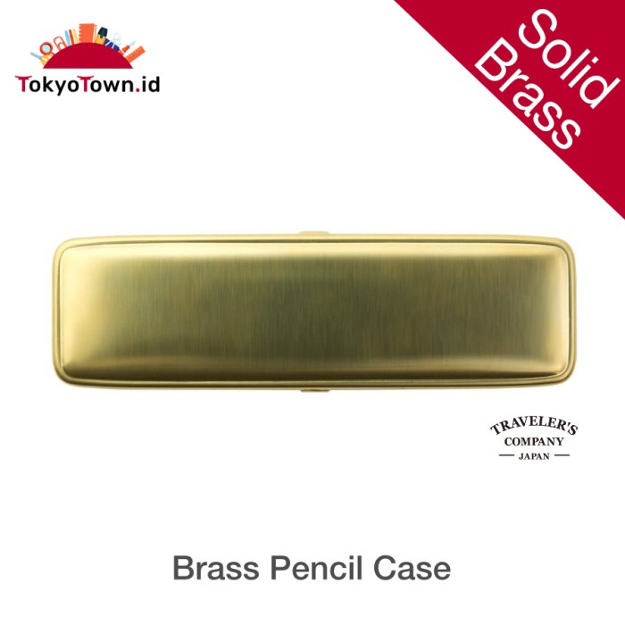 

✨Sale Traveler’S Company Brass Pencil Case Diskon