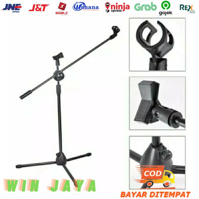 `````````] STAND MIC BERDIRI LANTAI- TIANG MICROPHONE BERDIRI