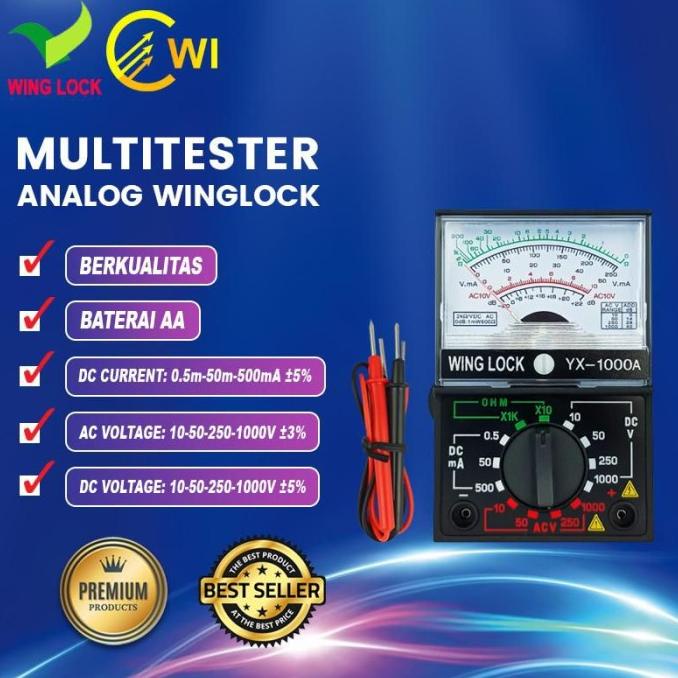 :=:=:=:=] MULTIMETER ANALOG MULTITESTER MANUAL