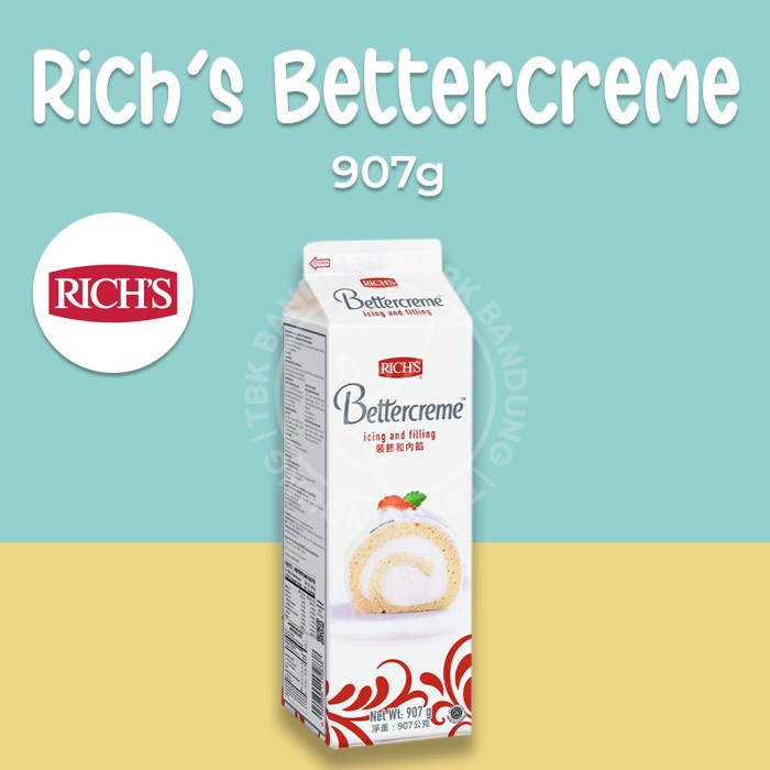

Promo Richs Richs'S Bettercreme 907Gr Only Grab/Gojek