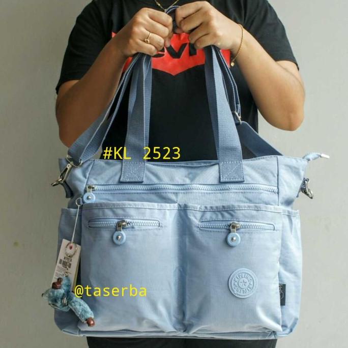 Tas Tote Travel Wanita Jumbo Baby Bag Besar Original Kipling KP 2523