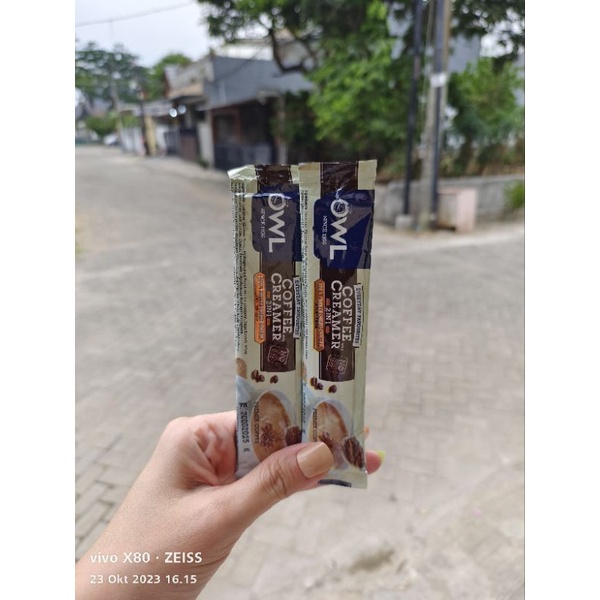 

owl coffee cremer sachet