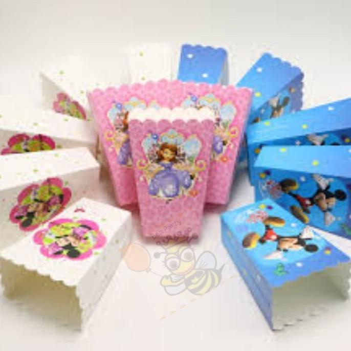 

Best Sales Box Popcorn Karakter / Cup Popcorn Karakter ( Isi 12 Pcs ) Original