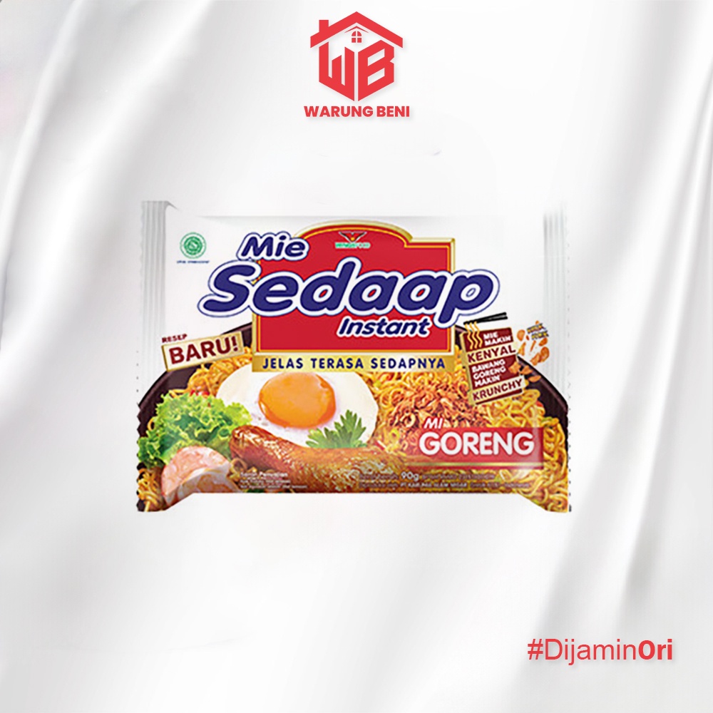 

Sedaap Mie Instan Goreng 90 gr