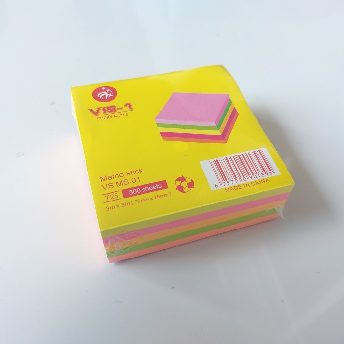 

Sticky Note VIS-1 76x76mm 300 Lembar 1 Pack