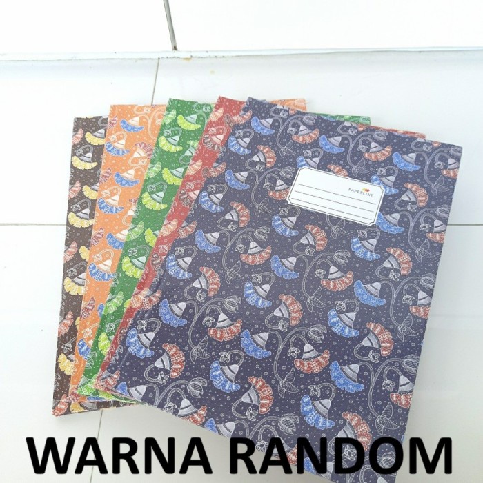 

Buku Hard Cover Folio 50 Paperline 1 Buah Ecer