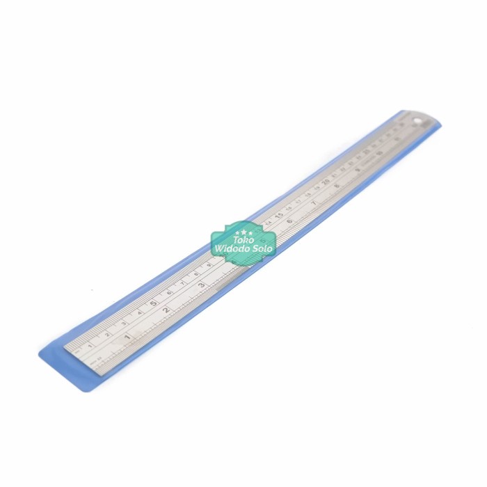 

Penggaris Besi 30cm Character Mistar Stainless Steel Ruler