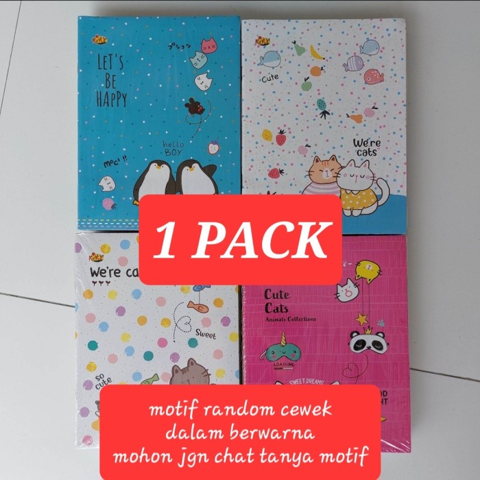 

Buku Tulis Garis Kiky BK TULIS 38 Sampul Fancy Anak 1 Pack
