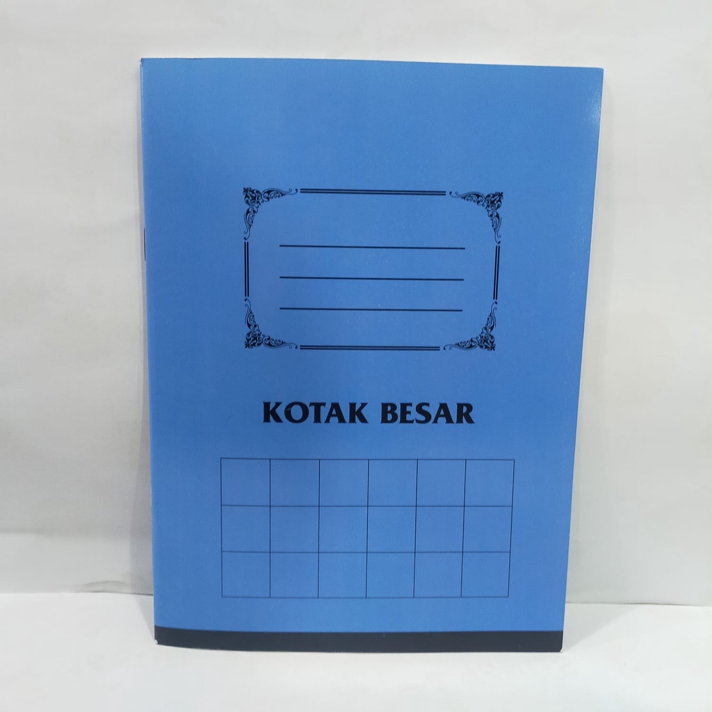 

BUKU KOTAK BESAR 1,8 CM ISI 36 LEMBAR 70GR