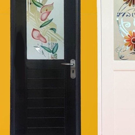 Pintu Kamar Mandi Upvc Marlin 70*200 Kaca Cermin