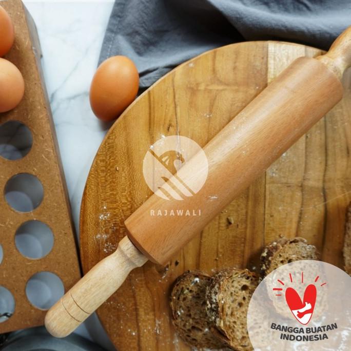 /////] Rolling Pin / Glenderan Roll Kayu Mahoni