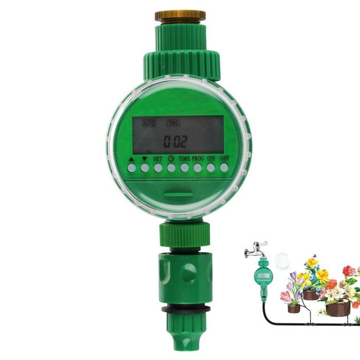 Jirifarm Hidroponik Timer Irigasi Digital 16 Program (11527)