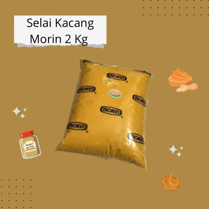

cusss order] MORIN PEANUT BUTTER 2KG (MORIN SELAI KACANG)