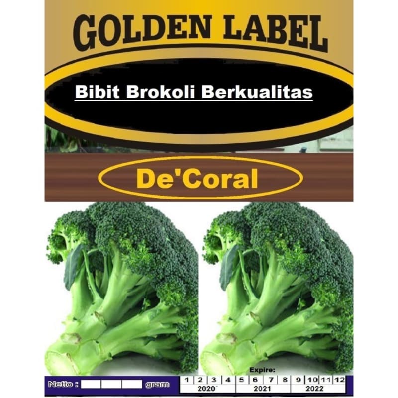 Bibit Brokoli Berkualitas | Benih Brokoli