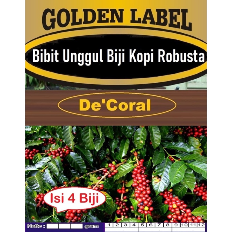 Bibit Unggul Biji Kopi Robusta|Biji Bibit Kopi Robusta|Benih Biji Kopi