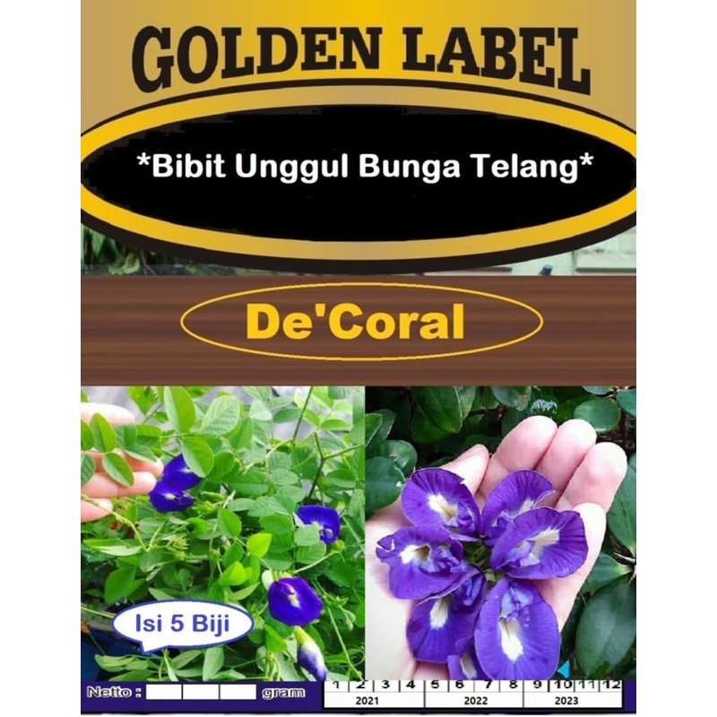 Bibit Unggul Bunga Telang |Benih Kembang Telang |Bibit Kembang Telang