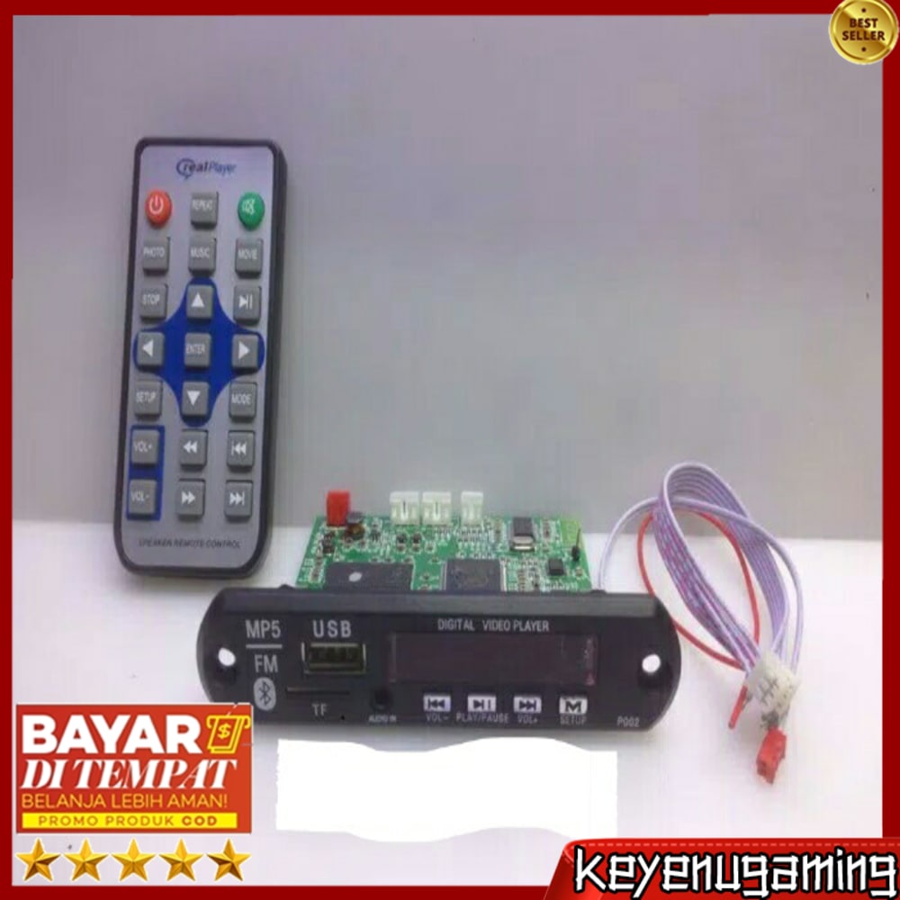 Kit Mp5 Bluetooth Video Fm Radio Modul Mp5 Bluetooth Video Fm Radio
