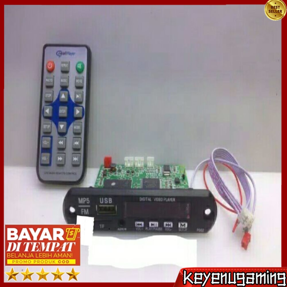 Modul Mp5 Video Player Fm Radio Kit Mp5 Video Player Fm Radio