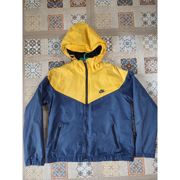 Hoodie Parachute Nike Outdoor Jacket Parasut Color Block Running