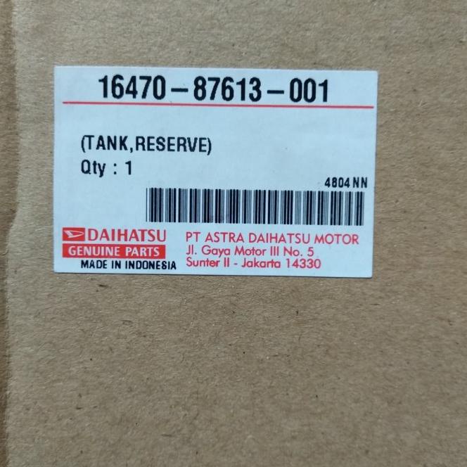 Tabung Air Radiator Taft Gt Original