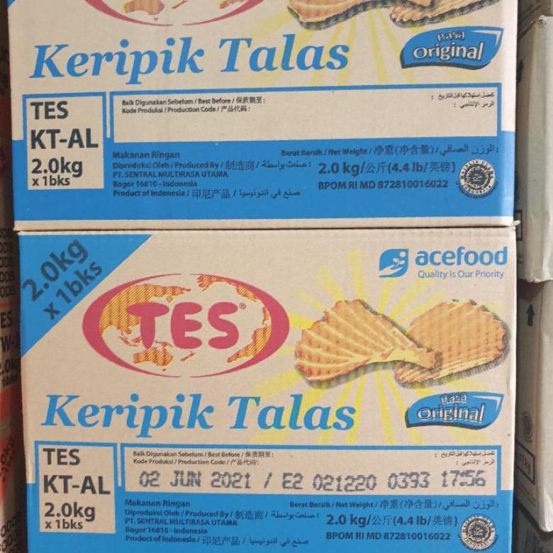 

Baru Kripik Talas Original TES 2Kg