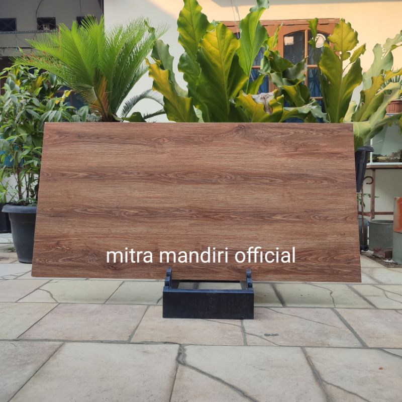 Granite lantai 60x120 Nuca dark brown / Garuda tile / Matt