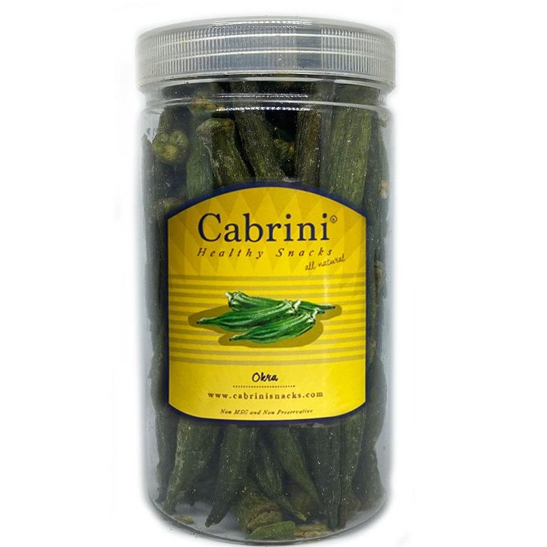 

Cabrini Healthy Snacks Ladies' Fingers ( 1000 ml ) - Keripik Okra Best Seller