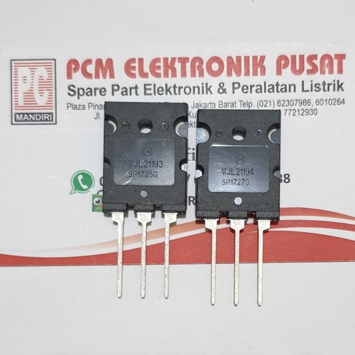 Transistor Power Ori Original Mjl21193 Mjl21194 Mjl 21193 21194