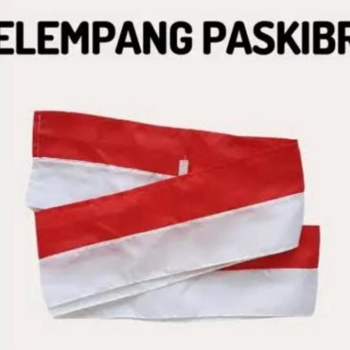 

BARANG TERBARU !!! SELEMPANG MERAH PUTIH PASKIBRA PETUGAS UPACARA BENDERA - TERLARIS