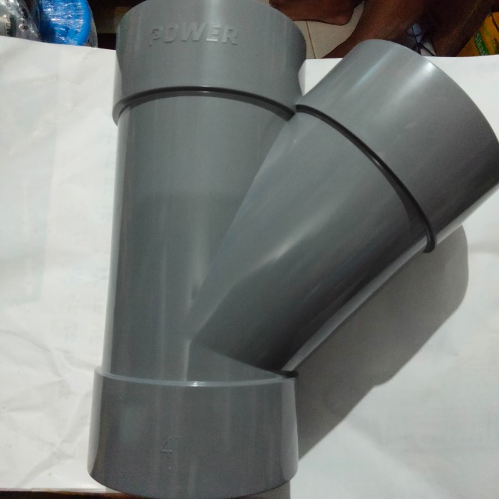 Terlaris Sambungan Pipa Y 4 Inch