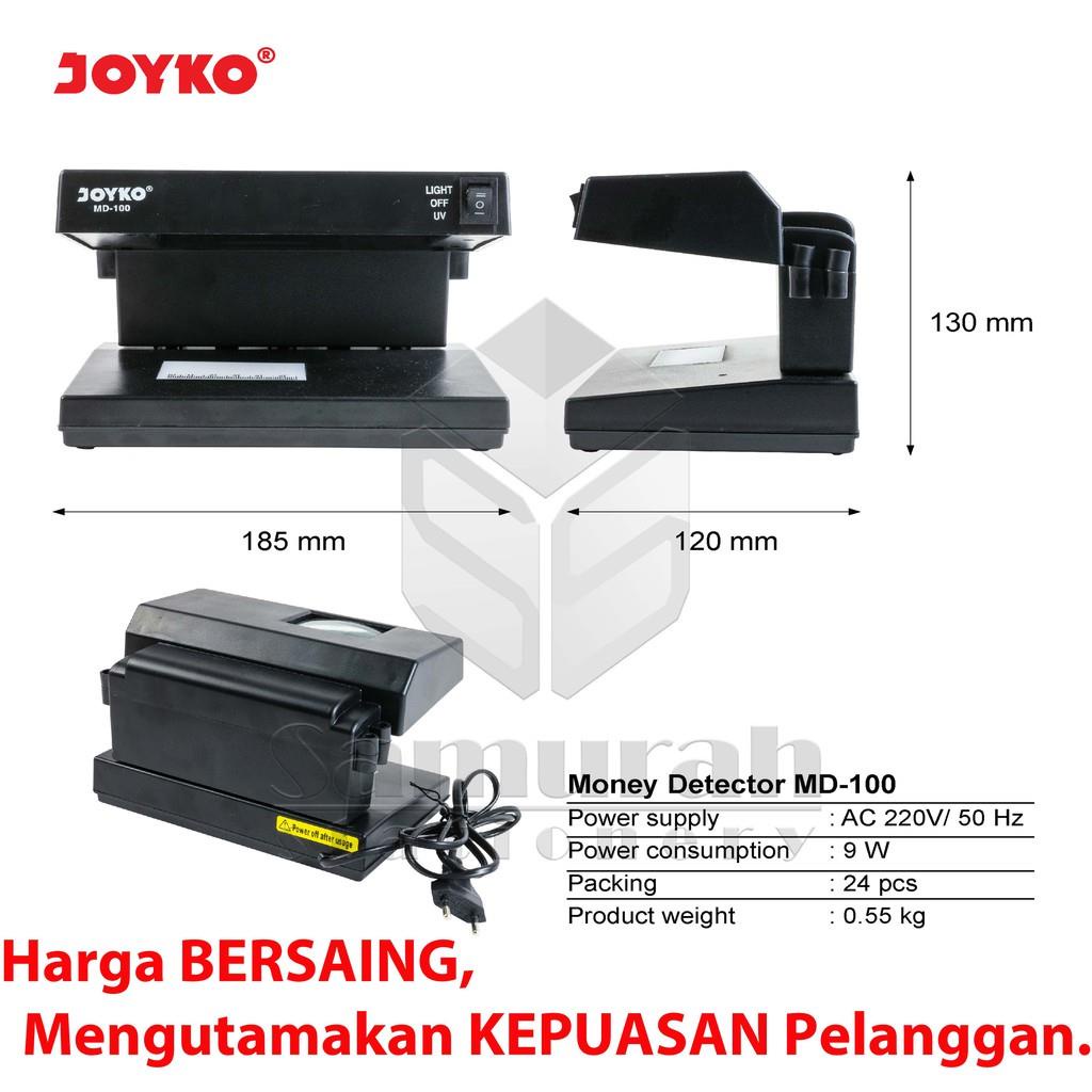 

Mesin Deteksi Uang Kertas Joyko Md 100 / Money Detector Md-100 / Detektor Lampu Ultraviolet
