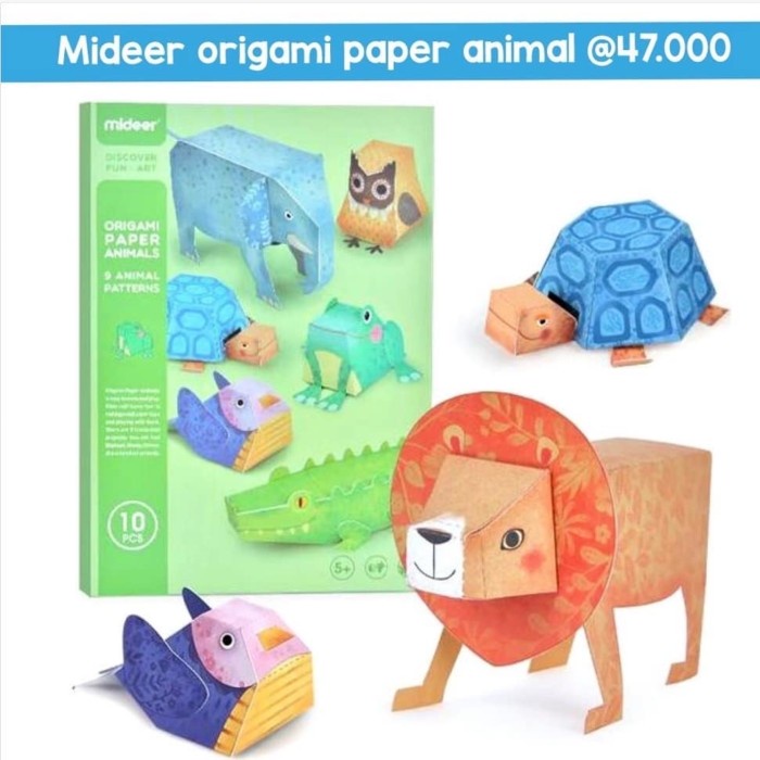 

Mideer Origami Paper Animal