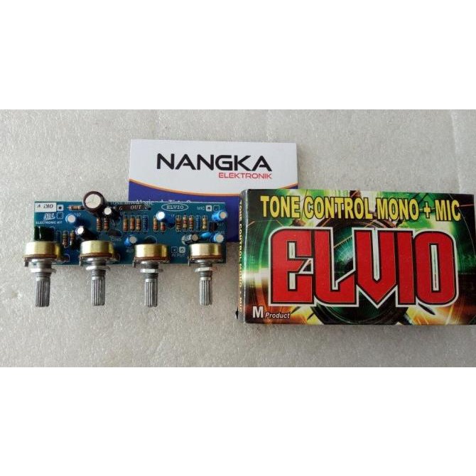 <<<<<] Kit / rangkaian Tone control mono + mic